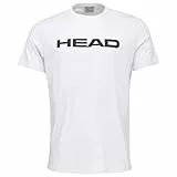 HEAD Camiseta Club Basic, Herren Camisa, White, Large Hombre