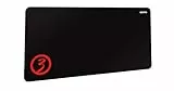 Alfombrilla Gaming Ozone Ground Level EVO - Diseño Gamer - Alfombrilla XL - Ergonomica, Superficie Tela Suave, Base de Goma, Antideslizante, Negro