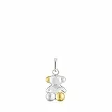 TOUS Colgante Oso Pequeño Bicolor para Mujer, Colección Bold Bear