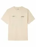Springfield Lead You Coach SS Graphic T-Shirt.100% BCI Cotton Camiseta De Algodón, Blanco, L Hombre
