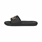 PUMA Cool Cat 2.0 Wns, Slide Sandal Mujer, Black Rose Gold, 37 EU