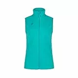 Izas - Chaleco de Forro Polar para Mujer - Chaqueta sin Mangas con Cuello Alto - Forro Polar Invierno Ligero y de Secado Rápido - Ideal para Actividades al Aire Libre - Padru Vest Azul Verdoso - XL