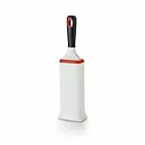 OXO Good Grips Cepillo quitapelos y quitapelusas FurLifter para tapicerías, autolimpiante, Color Blanco, tamaño pequeño