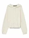 VERO MODA Pullover Vmbesti LS Hood Boo-Sudadera con Capucha, Abedul, M para Mujer