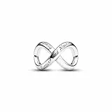Pandora Moments Dije de plata de ley con símbolo de infinito
