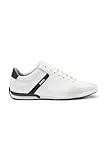 BOSS Hombres Saturn_Lowp_lux4 A_N Sneaker Blanco 42 EU