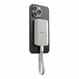 Lexar ES5 SSD Portátil 1TB, USB 3.2 Gen2x2 hasta 2000 MB/s de Lectura/Escritura, Protección IP65,SSD Magsafe para Teléfono,Admite Fotografía Apple ProRes 4K (iPhone 15/16) y Galaxy S25 8K