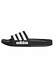 adidas Unisex Kids' CHANCLA ADILETTE SHOWER, Core Black/Cloud White/Core Black, 37