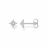 THOMAS SABO Pendientes Individuales Estrella de Plata de Ley 925 H2144-051-14, Plateado
