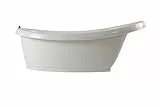 OKBABY Bañeras Y Asientos De Baño, Unisex, color Blanco, Única, 100 g