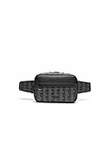 Lacoste Nh4004lx, Body Bag para Hombre, Monogram Negro Gris