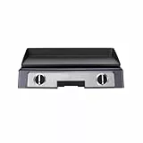 CUISINART PL60BE Plancha eléctrica Independiente 2200 W Negro, Plata, Acero Inoxidable