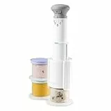 Cuisinart FreezeWand – Máquina de helados 5 en 1: Helado, sorbete, batido, granizado, mezclas, Vegana, sin lácteos, Lista en 5 min, Compacta y portátil, Bol de congelación instantánea 3X240ml