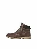 JACK & JONES Jfwstratford PU Boot, Botas Hombre, Color marrón, 44 EU