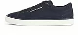 Tommy Hilfiger Sneaker con Suela Vulcanizada Hombre Core Canvas Low Top, Azul (Desert Sky), 42