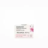 Babaria - Refill Crema Facial Hidratante Reafirmante de Rosa Mosqueta, Mantiene la Hidratación y Elasticidad, SPF 15, 71% de Ingredientes de Origen Natural, 100% Vegano - 50 ml