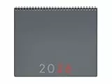 Finocam - Planificador Agenda + Notas Mes Vista 2026 Mes Vista + notas Enero 2026 - Diciembre 2026 (12 meses) Gris Internacional