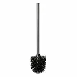 TATAY Escobilla WC | Mango Escobilla Baño Sin Soporte | Mango Resistente | Acero Inoxidable | Mantiene la Higiene con una Fácil Limpieza | Llega a Todos los Rincones | 8 x 8 x 35 cm - Blanco