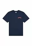 Wrangler Graphic tee Camiseta, Azul Marino, XXL Hombres