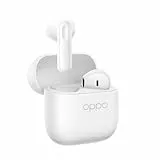 OPPO Enco Buds3 – Auriculares inalámbricos Bluetooth 5.4, 48 h de batería, cancelación de Ruido por IA, diafragma 12,4 mm, IP55, Baja latencia 94 ms, Control táctil, Sonido 3D – Snow White