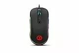 Raton Gaming Ozone NEON X20 - Mouse Gaming Avanzado - Sensor Optico, RGB, 5000 DPI, Botones Programables, Ergonomico, Negro