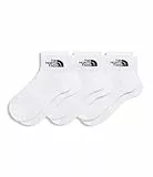 THE NORTH FACE NF0A882GFN41 Multi Sport Cush Quarter Sock 3p Socks Unisex Adult TNF WHITE Tamaño S