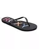 Roxy Sandy, Zapatos de Playa y Piscina para Mujer, Negro (Black Multi Bk5), 38 EU