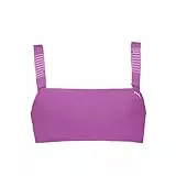 PUMA Top de Bikini Bandeau para Mujer, Magenta, M