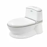 Orinal Portatil Interbaby Blanco | Orinal Bebe con Cadena de Luces y Sonido de Descarga | 18 Meses - 2 Años | Cómodo, Seguro, Divertido | Portarollos de Papel, Base Antideslizante