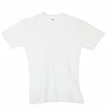 Abanderado - 202 Camiseta niño Algodon Thermal Manga Corta Color: Blanco Talla: 10