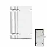 Timbre de la Puerta de Soporte Sin Taladro Compatible con Ring Video Doorbell, 6 unidades Cinta Adhesiva de Montaje de Campana de Puerta, Fácil Instalación