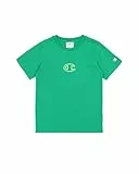 Champion SS tee, Camiseta Niños, Verde (Gs130), 15-16 años