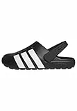 adidas Unisex adulto ADILETTE 2.0 CLOG, Core Black/Cloud White/Core Black, 43 EU