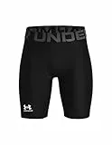 Under Armour HG Shorts, Pantalón Corto Niños, Negro, Talla YSM (youth small)