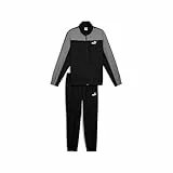 PUMA Woven Colorblock Tracksuit, Trajes tejidos Unisex adulto, PUMA Black,