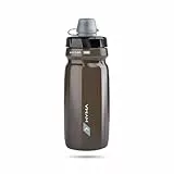 R1 Raceone Botella de agua para bicicleta HYMA de 600 cc, color ahumado, fabricada en Italia