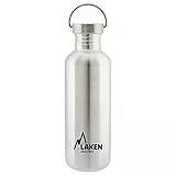 Bot. ac. inox Basic 1000ml - St. steel tapón Vintage