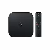 Xiaomi MI TV Box S - Reproductor Streaming en 4K Ultra HD, Bluetooth, Wi-Fi, Negro
