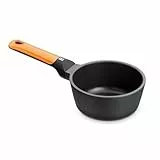 BRA Efficient Orange Cazo 16 cm, Aluminio Fundido, Naranja