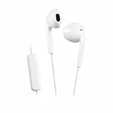 JVC Auriculares con Cable 1 Metro Jack 3,5mm | Micrófono y Control Remoto | Resistentes a Salpicaduras | Auriculares in Ear para Llamadas | Cascos con Cable Diseño Elegante y Cómodo - HA-F17M