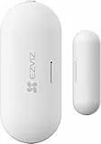 EZVIZ T2C Sensor de Apertura y Cierre, Sensores de Puertas y Ventanas para Sistema de Alarma Doméstico Inalámbrico Conectado Que Necesita Usar con Pasarela de EZVIZ A3