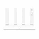 HUAwEI, WiFi AX3, Router Quad-Core WiFi 6 Plus Revolution 3000 Mbps, Tecnología OFDMA multiusuario, hasta 128 Dispositivos en Doble Banda, HUAwEI, Share, HUAwEI, HomeSec, Color Blanco