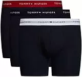 Tommy Hilfiger Calzoncillos bóxer Hombre Pack de 3 de algodón, Multicolor (Primary Red/White/Desert Sky), M