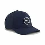PUMA Gorra de Golf Circle Cat Tech Erwachsener, Deep Navy Blue