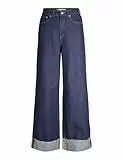 JJXX Pantalones Vaqueros para Mujer, Dark Azul Denim, 24W / 30L
