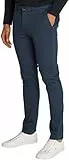 Tommy Hilfiger Chino Hombre Bleecker Printed Structure Slim Fit, Azul (Desert Sky), 36W/29L