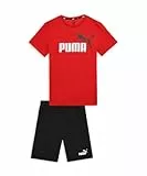 Puma Conjunto de Jersey Corto B Chándal, For All Time Red, 176 Niños