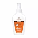 Ecran Sunnique - Spray Protector FPS 50 Formato Viaje, Protección UVB + UVA e IR-A, Refuerza las Defensas, Hidratación 24 h, Fórmula con VitEox 80, Resistente al Agua, para Toda la Familia - 100 ml