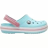 Crocs Crocband Clog K, Zuecos Unisex niños, Ice Blue White, 36/37 EU