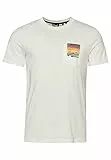 Superdry Vintage VL Cali tee - Camisa para Hombre, Off White, S